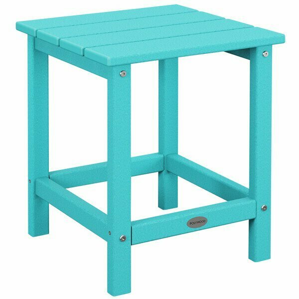 Polywood Long Island 18'' Aruba Side Table 633ECT18AR